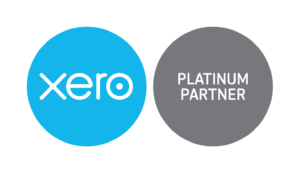 Xero logo with platinum partnership badge