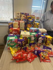 Affinia Colchester Easter egg donations | Affinia